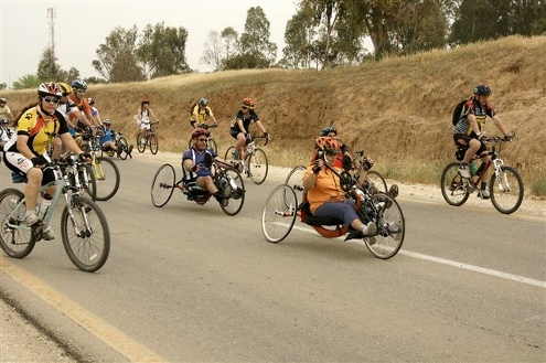 נעים על גלגלים 2011(צילום:ארגון נכי צה"ל)